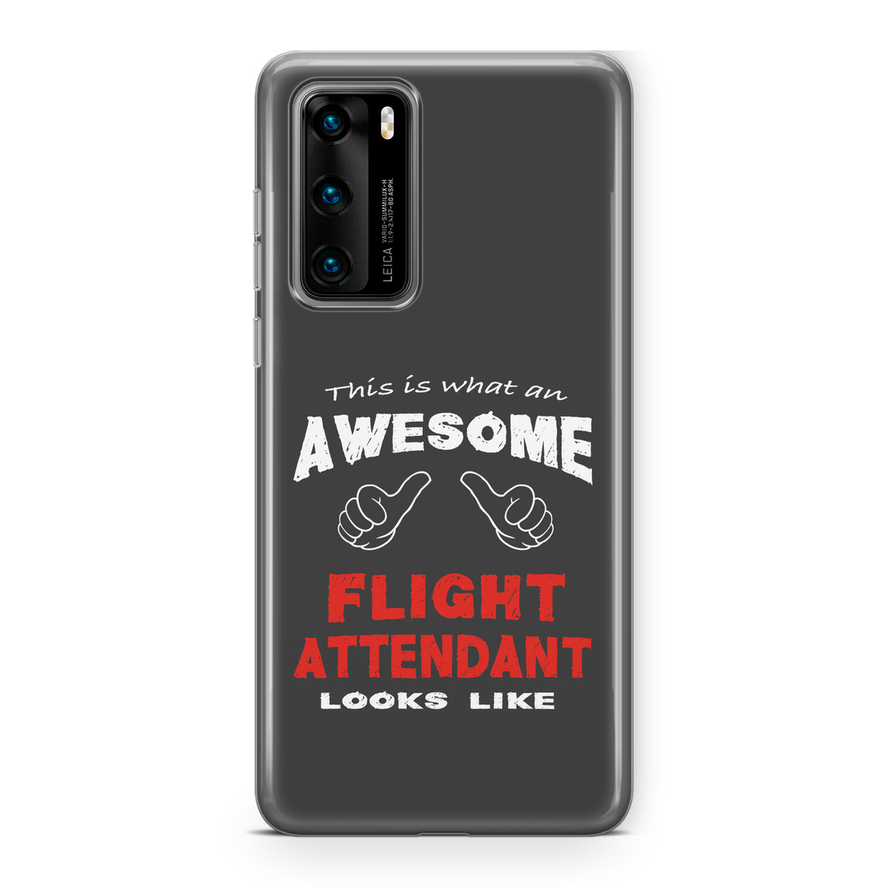 Flight Attendant Designed Huawei Cases