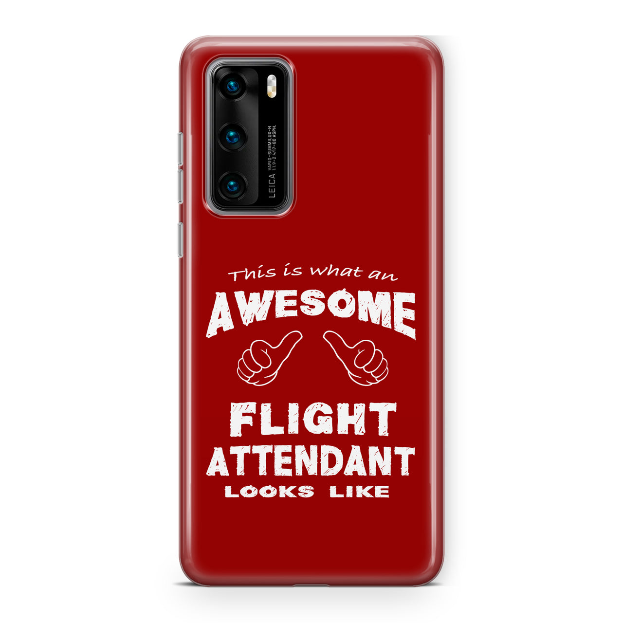 Flight Attendant Designed Huawei Cases