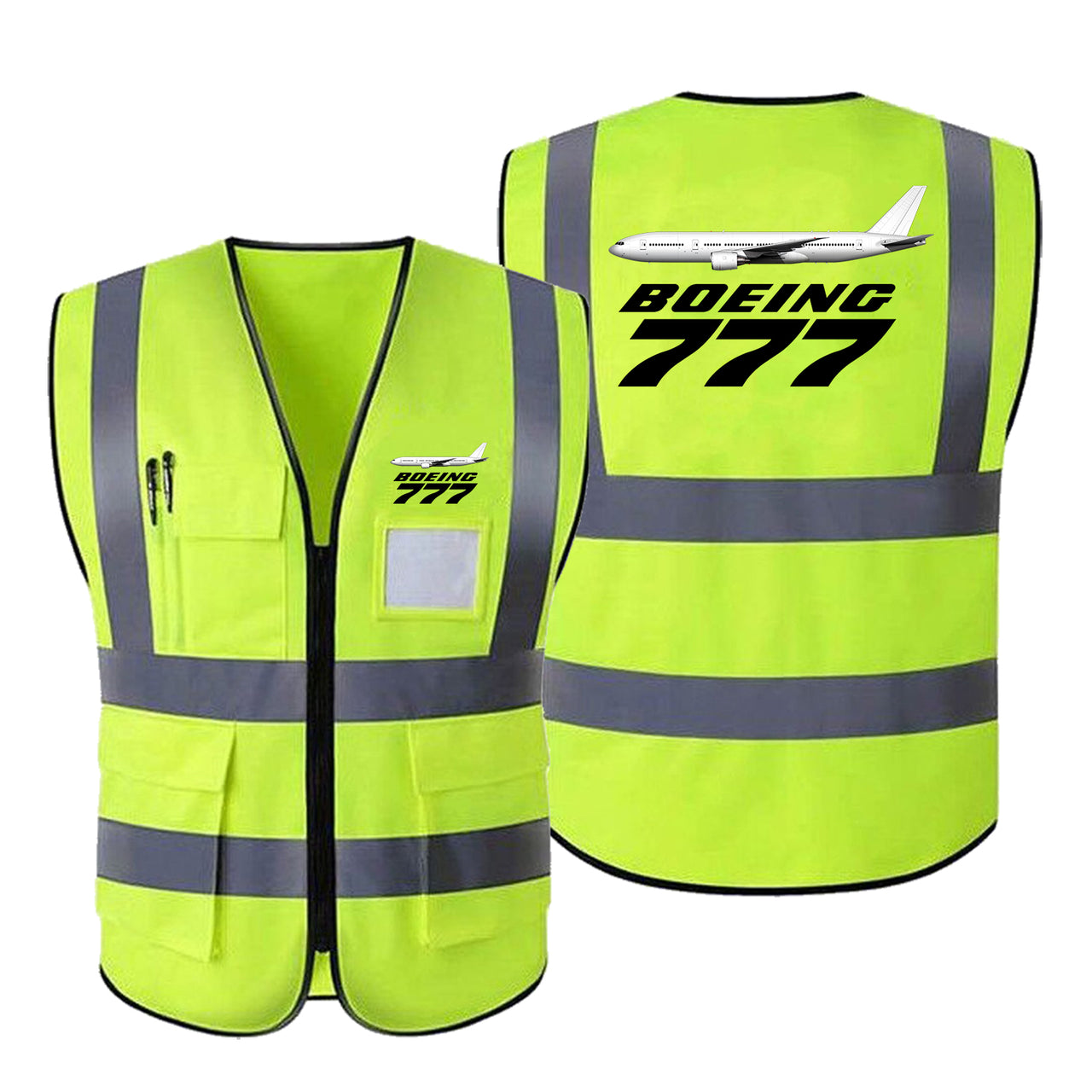 The Boeing 777 Designed Reflective Vests