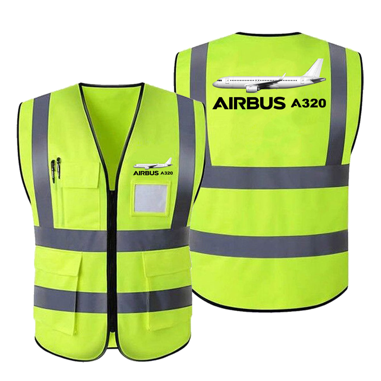 The Airbus A320 Designed Reflective Vests