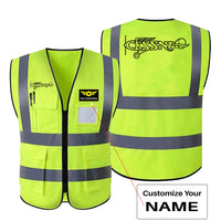 Thumbnail for Special Cessna Text Designed Reflective Vests