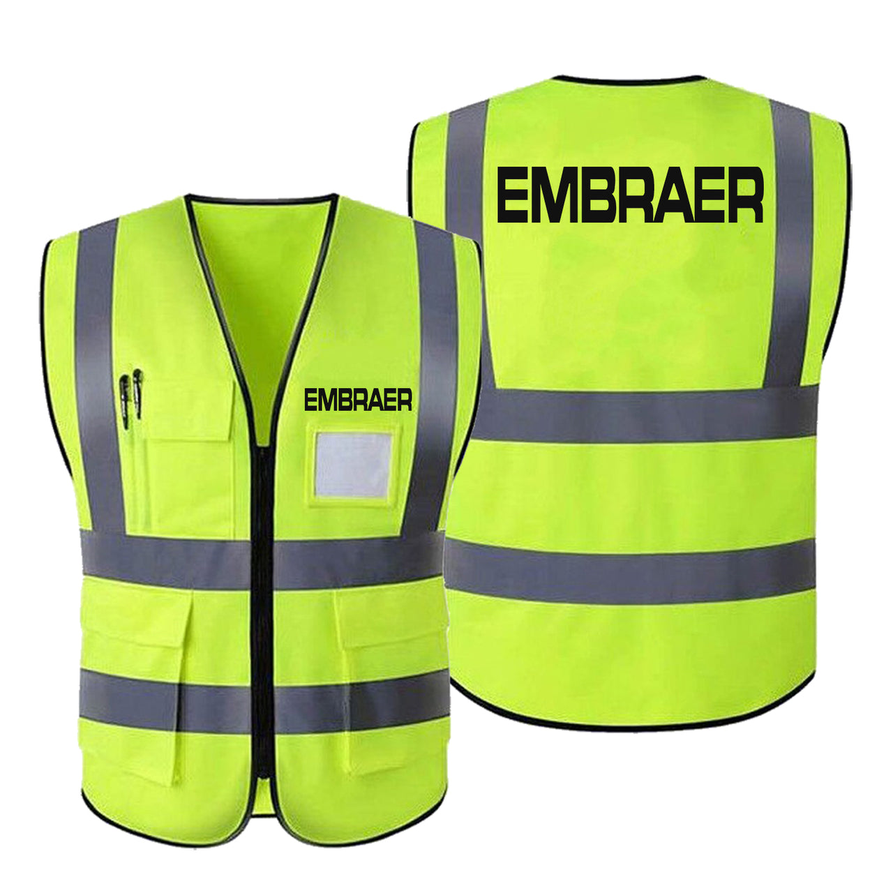 Embraer & Text Designed Reflective Vests