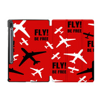 Thumbnail for Fly Be Free Red Designed Samsung Tablet Cases