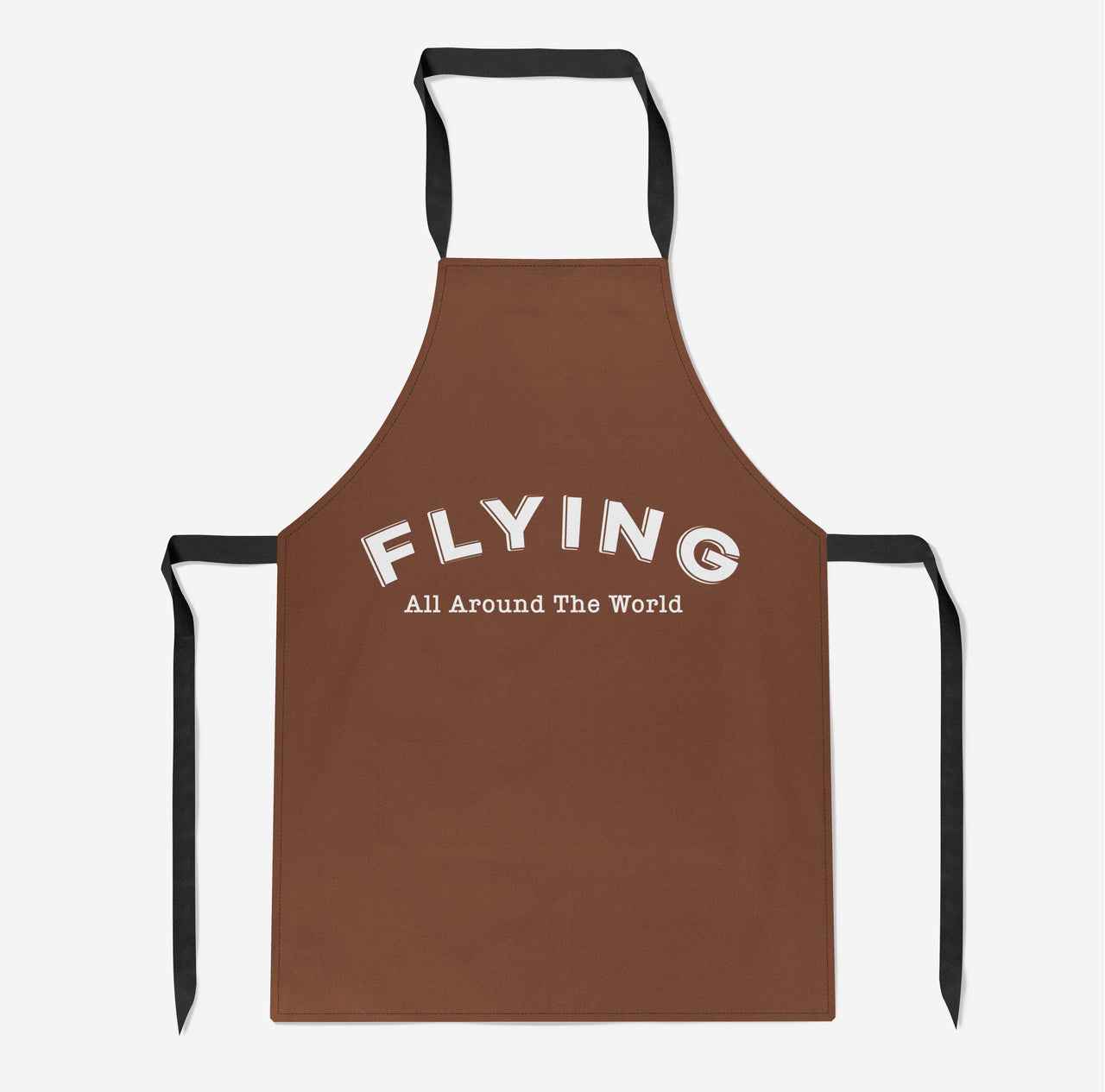 Flying All Around The World Designed Kitchen Aprons