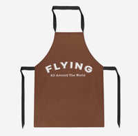 Thumbnail for Flying All Around The World Designed Kitchen Aprons