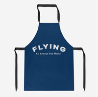 Thumbnail for Flying All Around The World Designed Kitchen Aprons