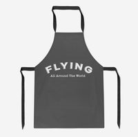 Thumbnail for Flying All Around The World Designed Kitchen Aprons