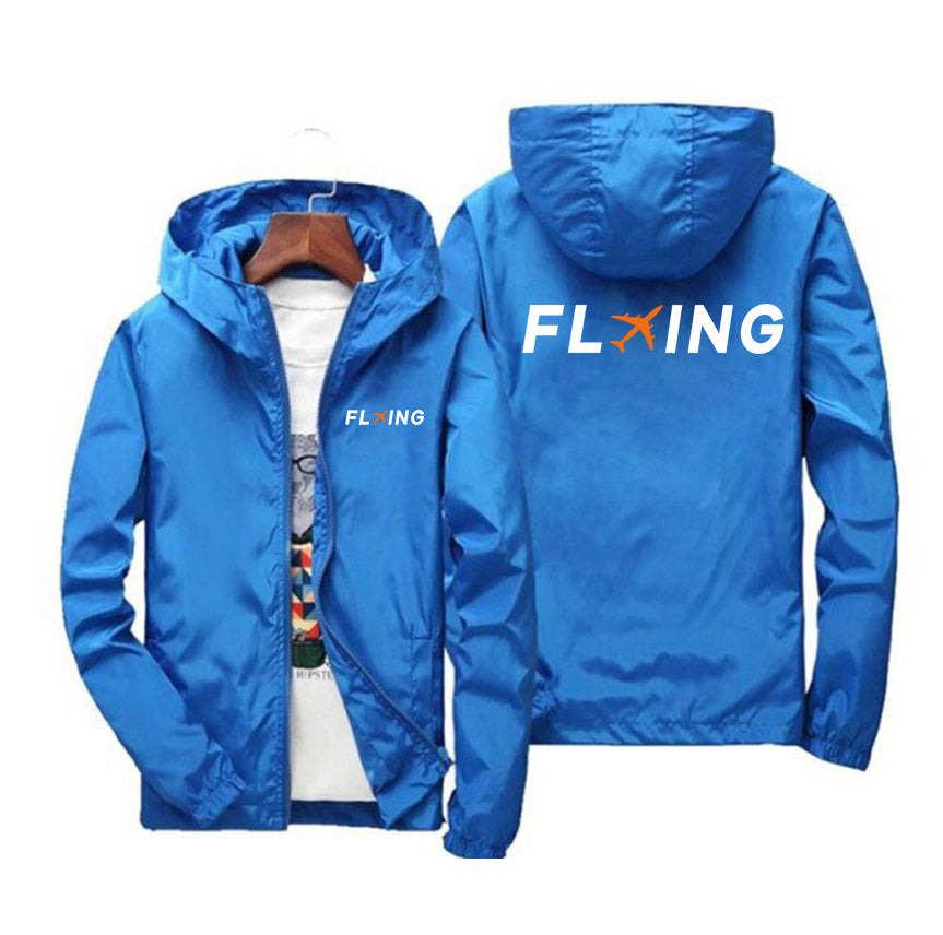 Flying Designed Windbreaker Jackets