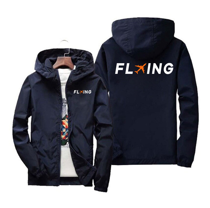 Flying Designed Windbreaker Jackets