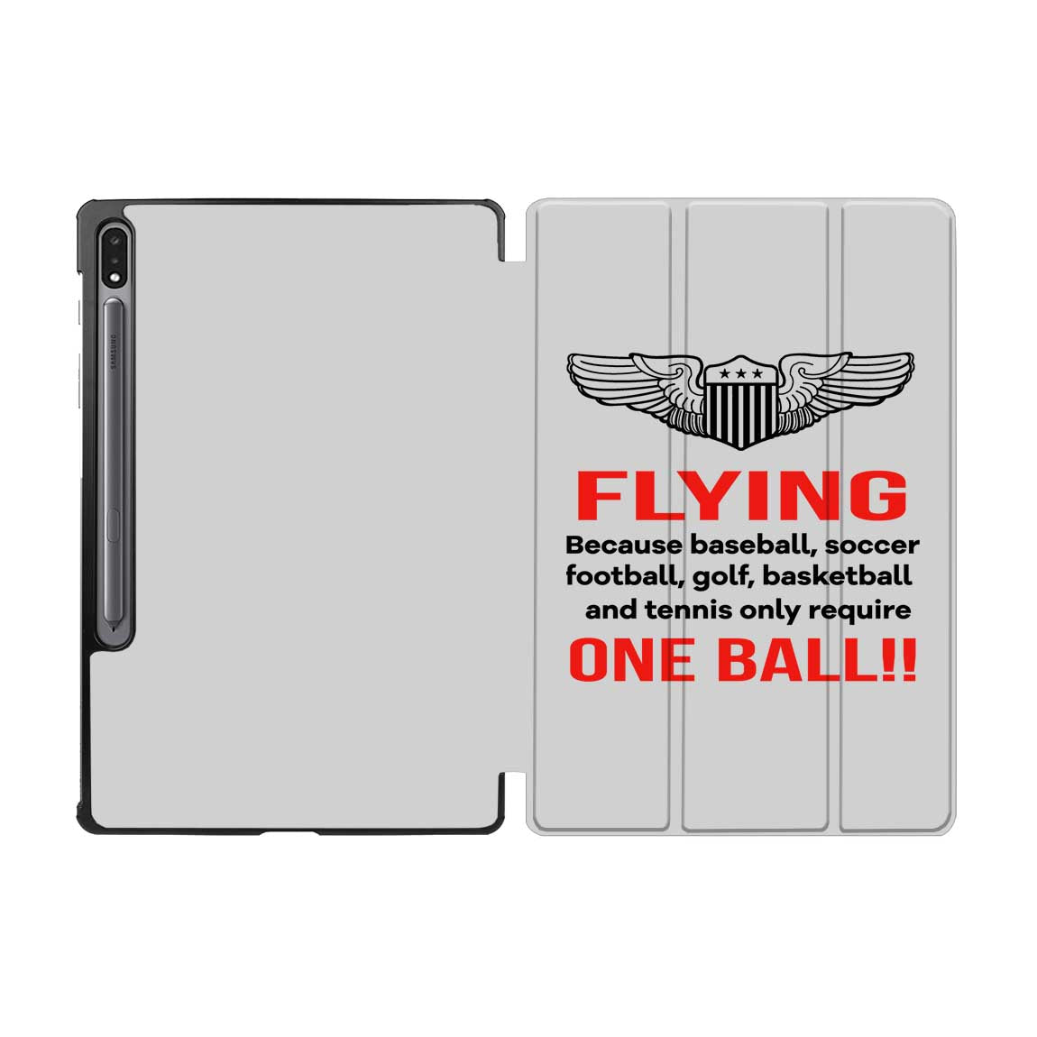 Flying One Ball Designed Samsung Tablet Cases