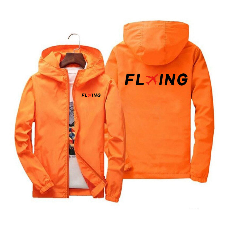 Flying Designed Windbreaker Jackets