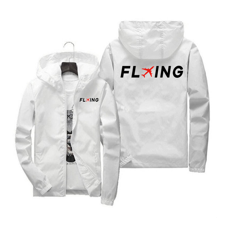 Flying Designed Windbreaker Jackets