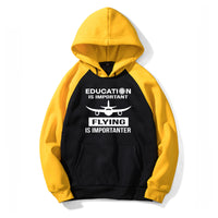 Thumbnail for Flying is Importanter Designed Colourful Hoodies