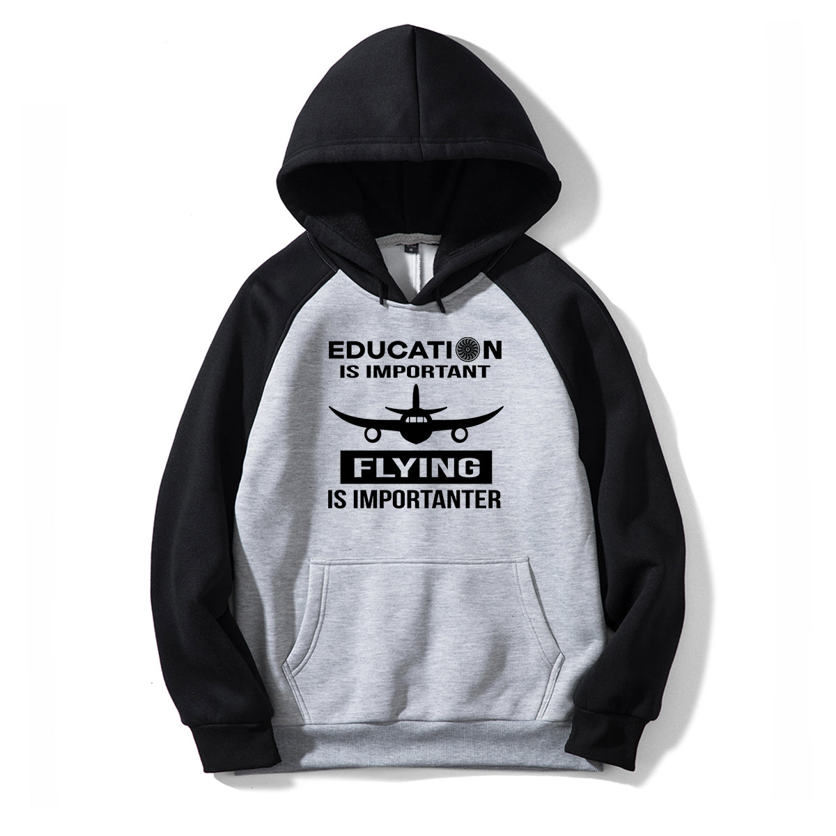 Flying is Importanter Designed Colourful Hoodies