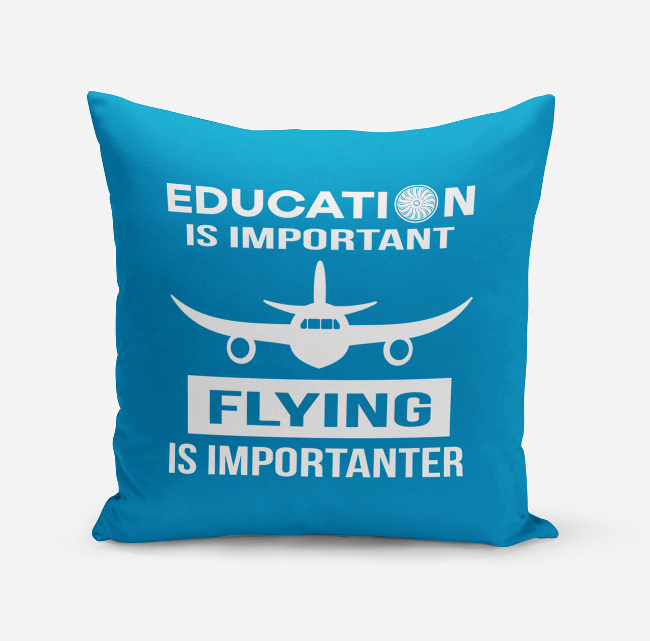 Flying is Importanter Designed Pillows