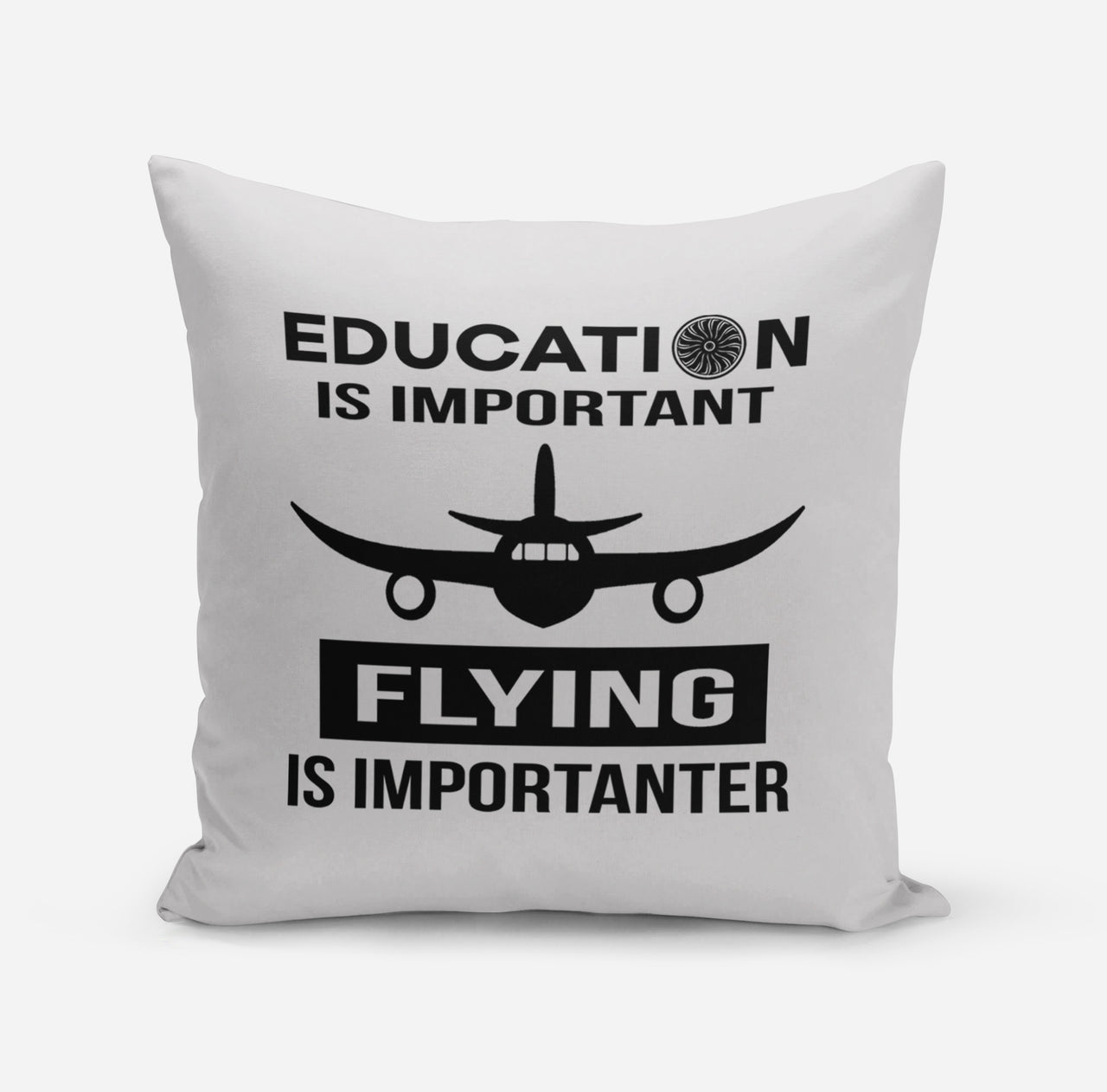 Flying is Importanter Designed Pillows