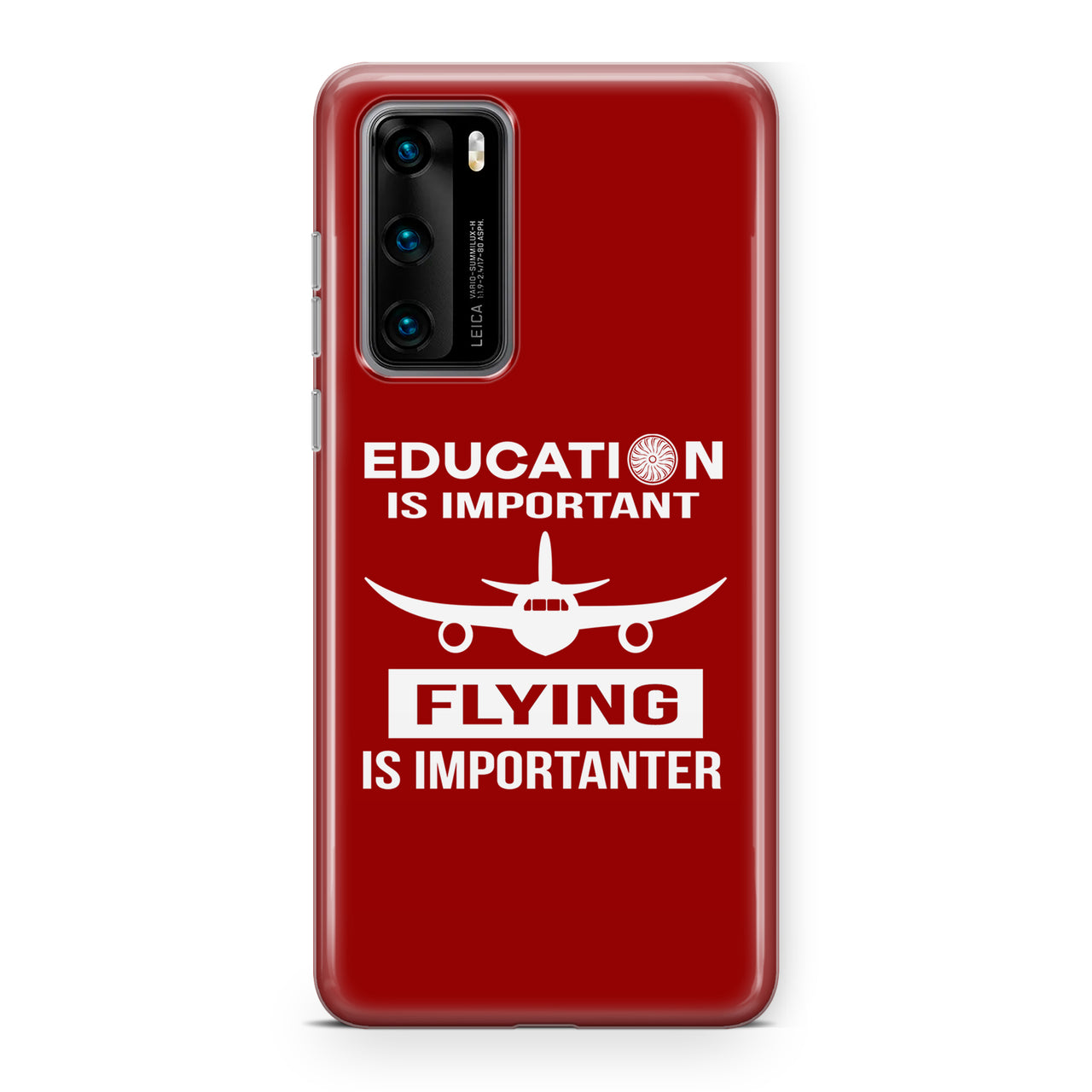 Flying is Importanter Designed Huawei Cases