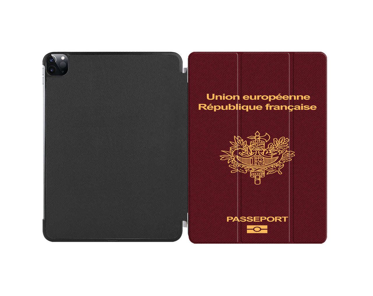 French Passport Designed iPad Cases