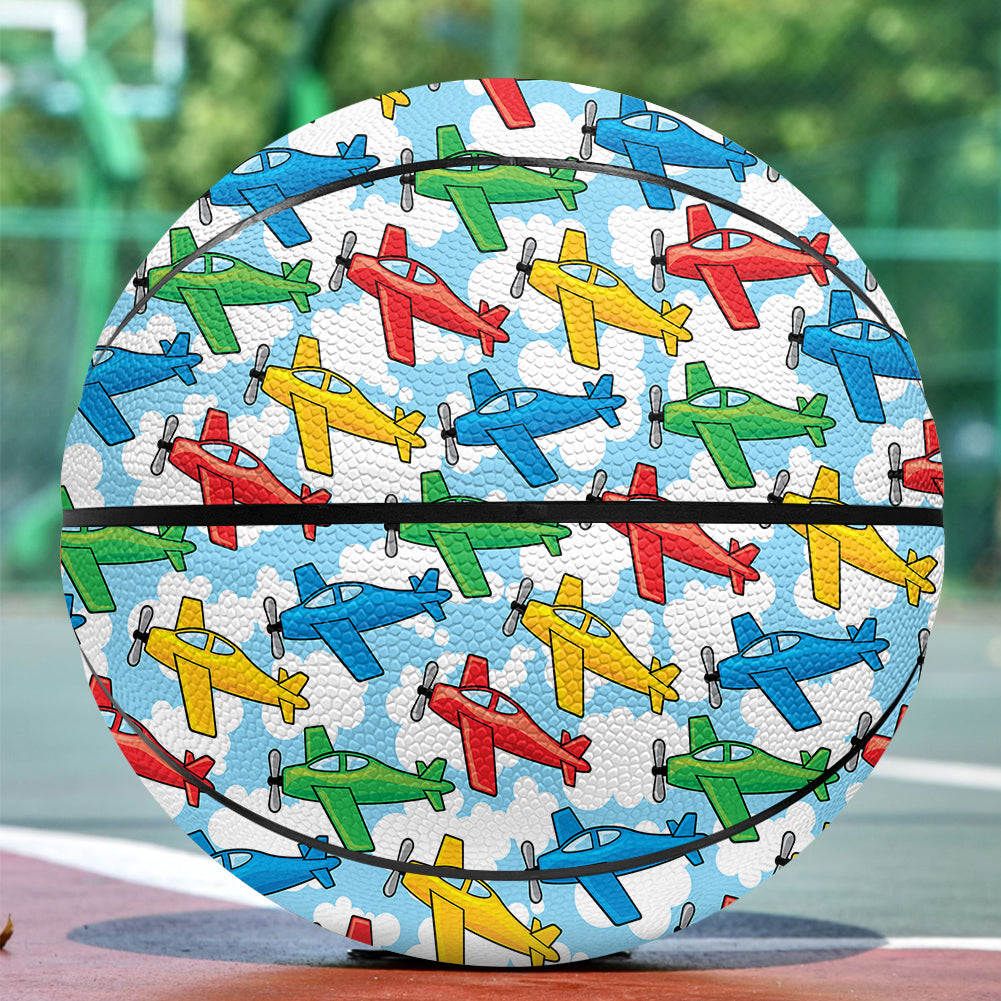 Funny Airplanes Designed Basketball