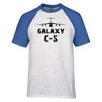 Thumbnail for Galaxy C-5 & Plane Designed Raglan T-Shirts