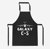 Thumbnail for Galaxy C-5 & Plane Designed Kitchen Aprons