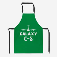 Thumbnail for Galaxy C-5 & Plane Designed Kitchen Aprons