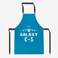 Thumbnail for Galaxy C-5 & Plane Designed Kitchen Aprons