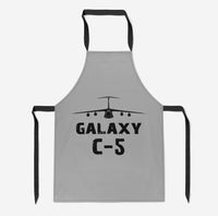 Thumbnail for Galaxy C-5 & Plane Designed Kitchen Aprons