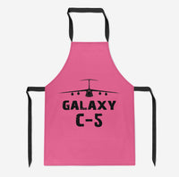 Thumbnail for Galaxy C-5 & Plane Designed Kitchen Aprons