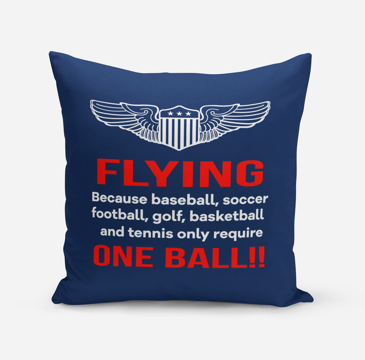 Flying One Ball Designed Pillows