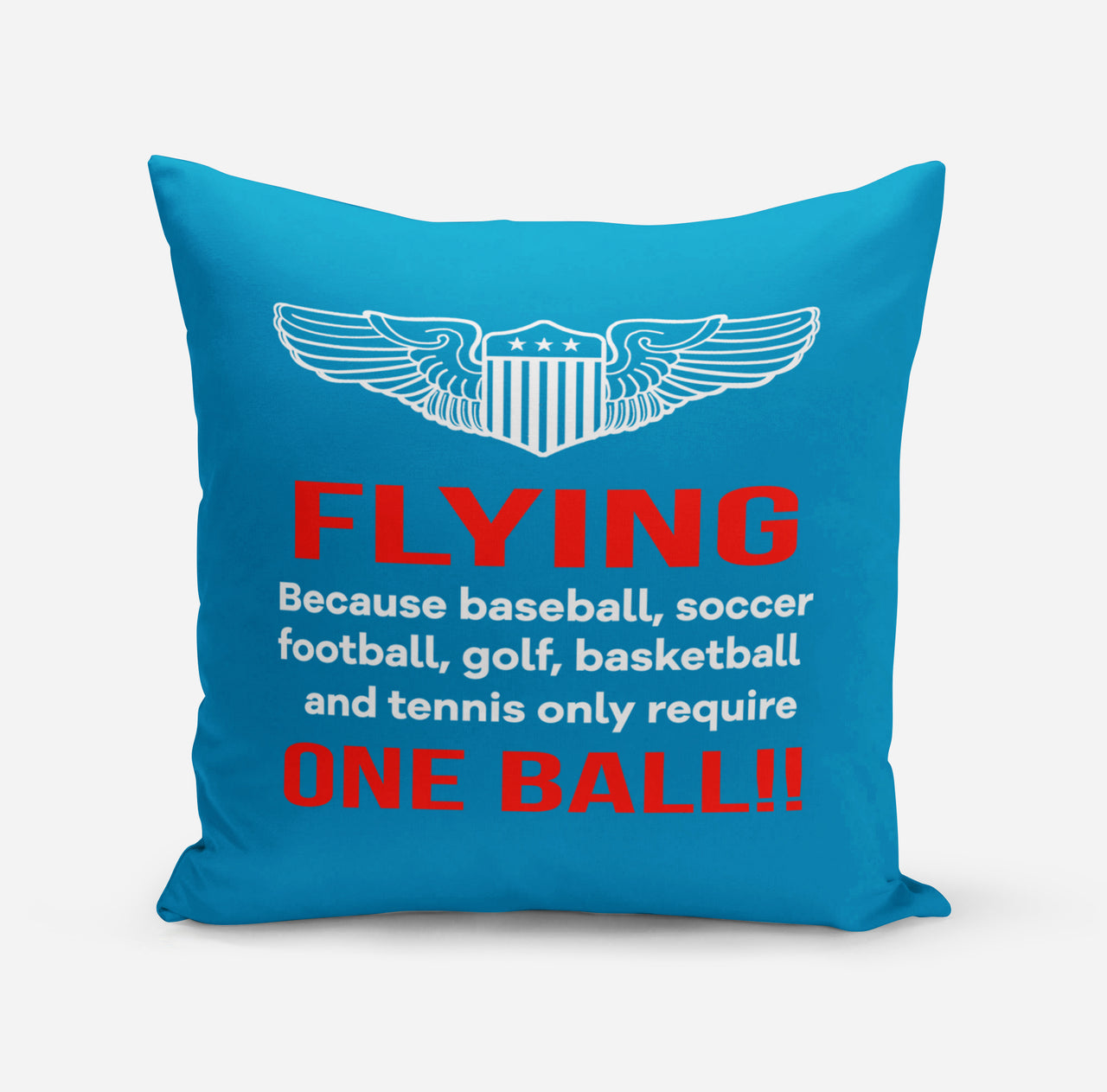 Flying One Ball Designed Pillows