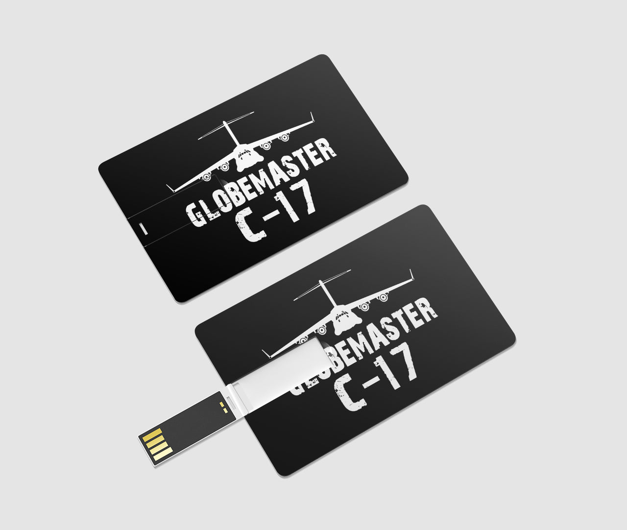 GlobeMaster C-17 & Plane Designed USB Cards