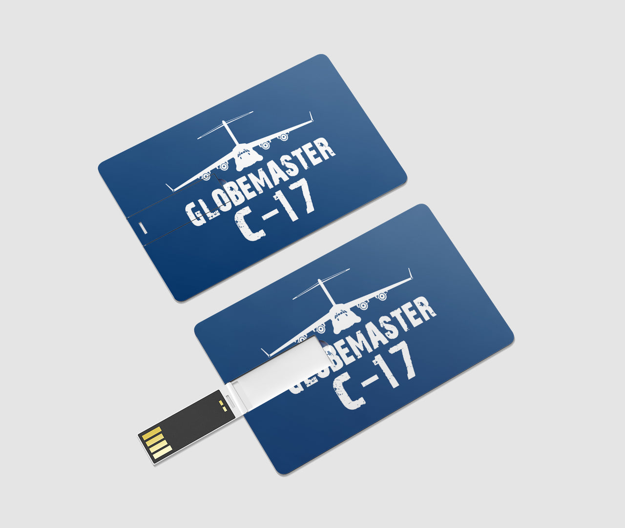 GlobeMaster C-17 & Plane Designed USB Cards