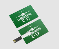 Thumbnail for GlobeMaster C-17 & Plane Designed USB Cards