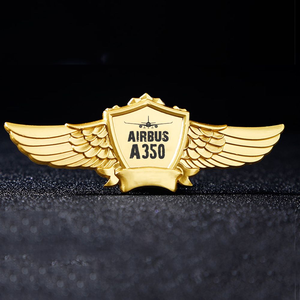 Airbus A350 & Plane Designed Badges