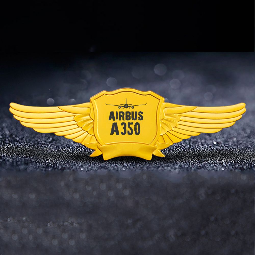 Airbus A350 & Plane Designed Badges