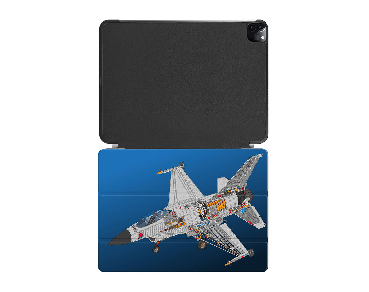 Graphical Fighting Falcon F16 Designed iPad Cases