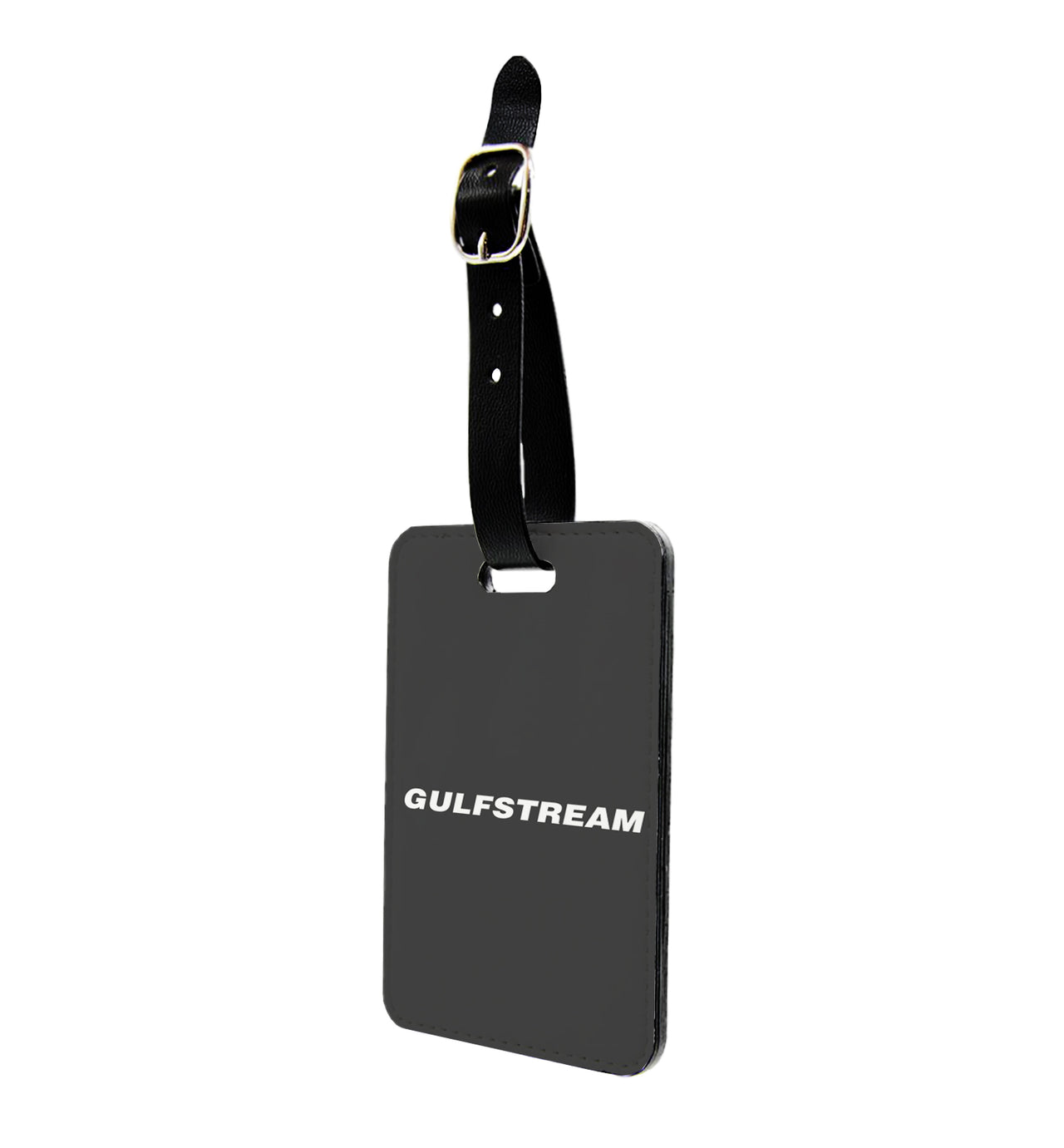 Gulfstream & Text Designed Luggage Tag