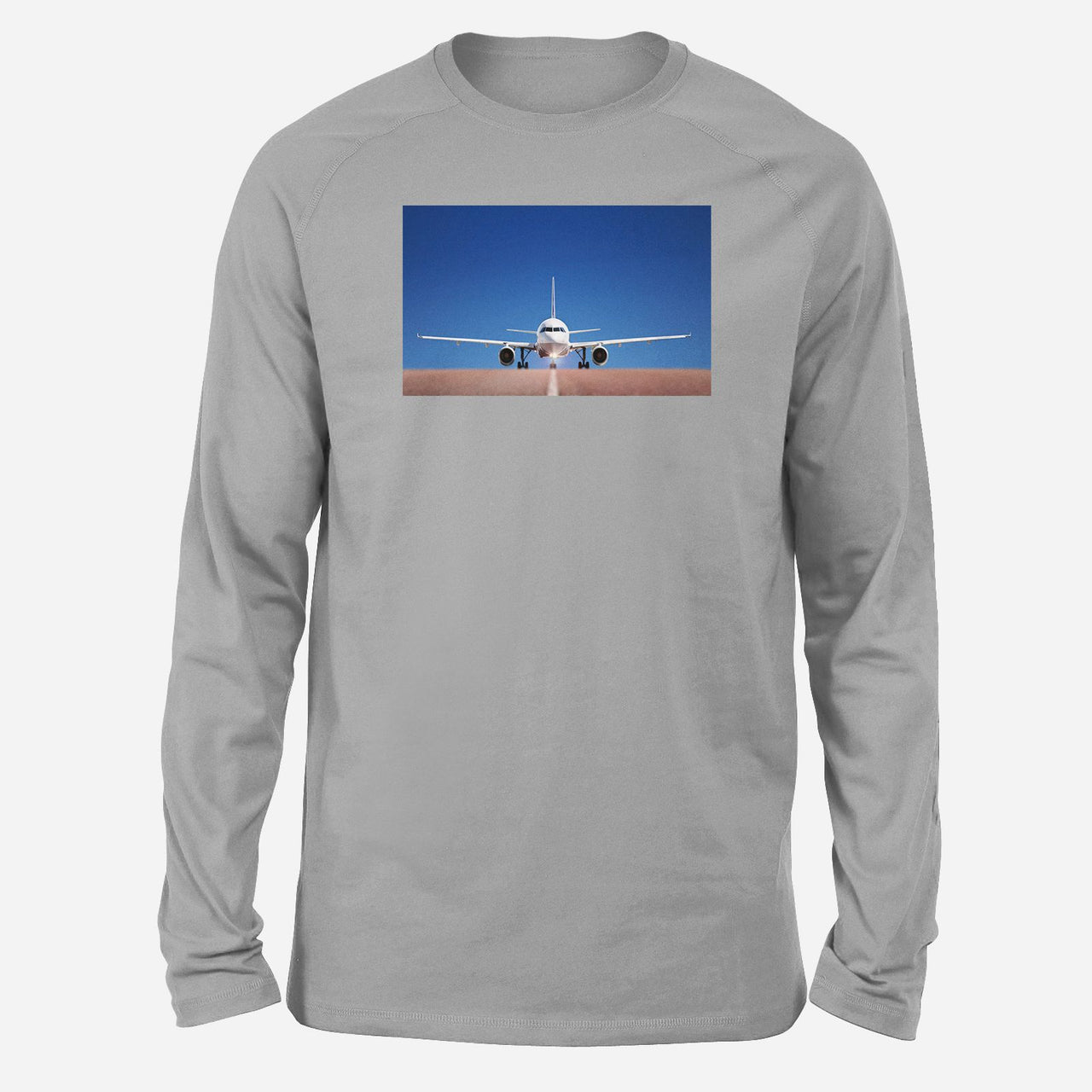 Face to Face with Airbus A320 Designed Long-Sleeve T-Shirts