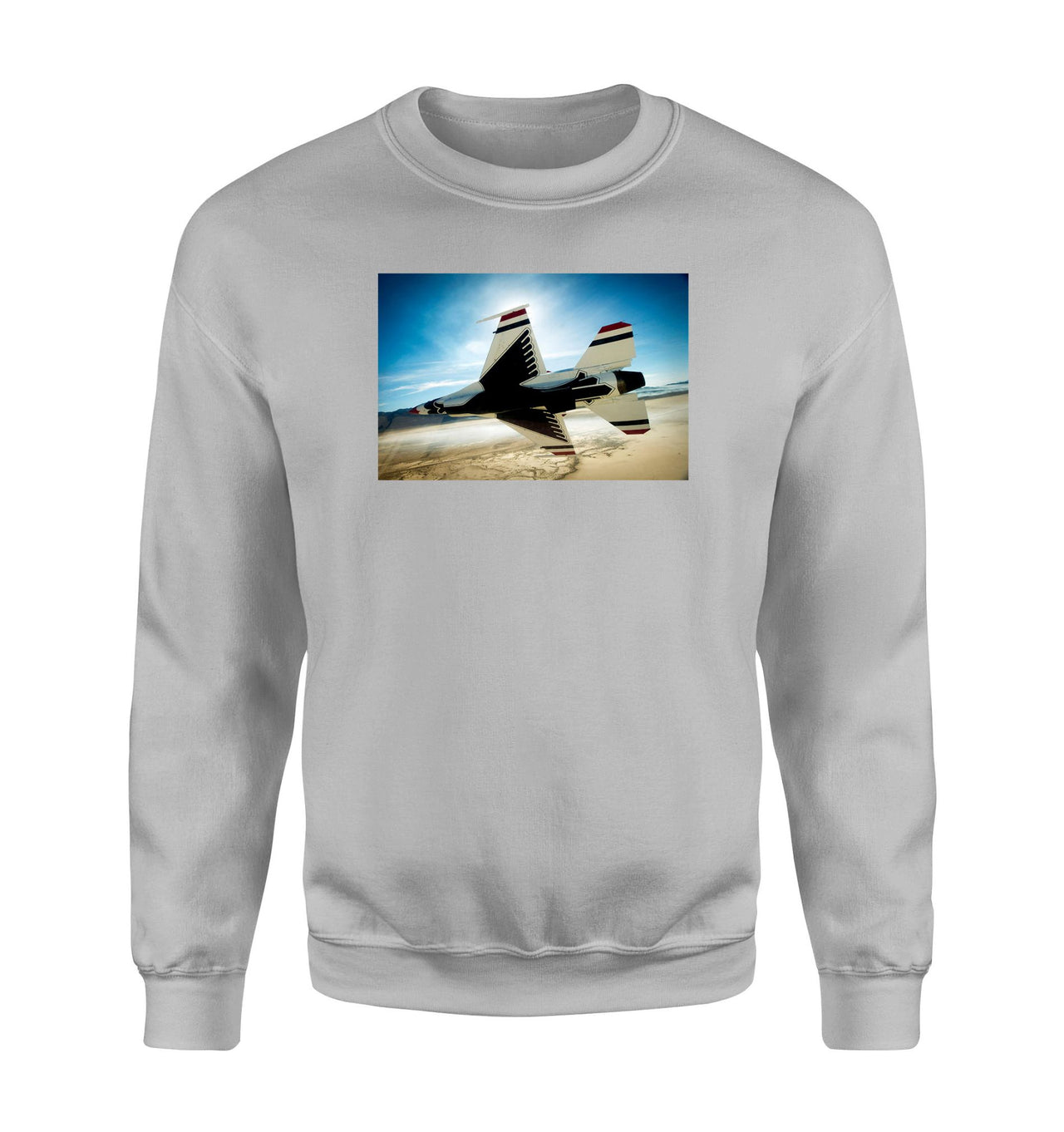 Turning Right Fighting Falcon F16 Designed Sweatshirts