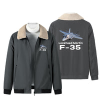 Thumbnail for The Lockheed Martin F35 Designed Winter Bomber Jackets