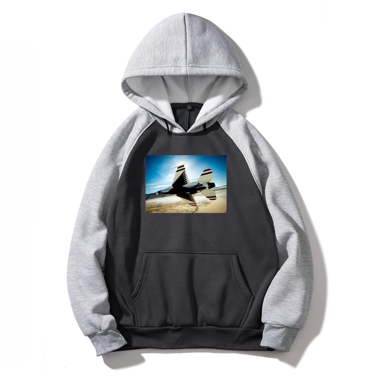 Turning Right Fighting Falcon F16 Designed Colourful Hoodies