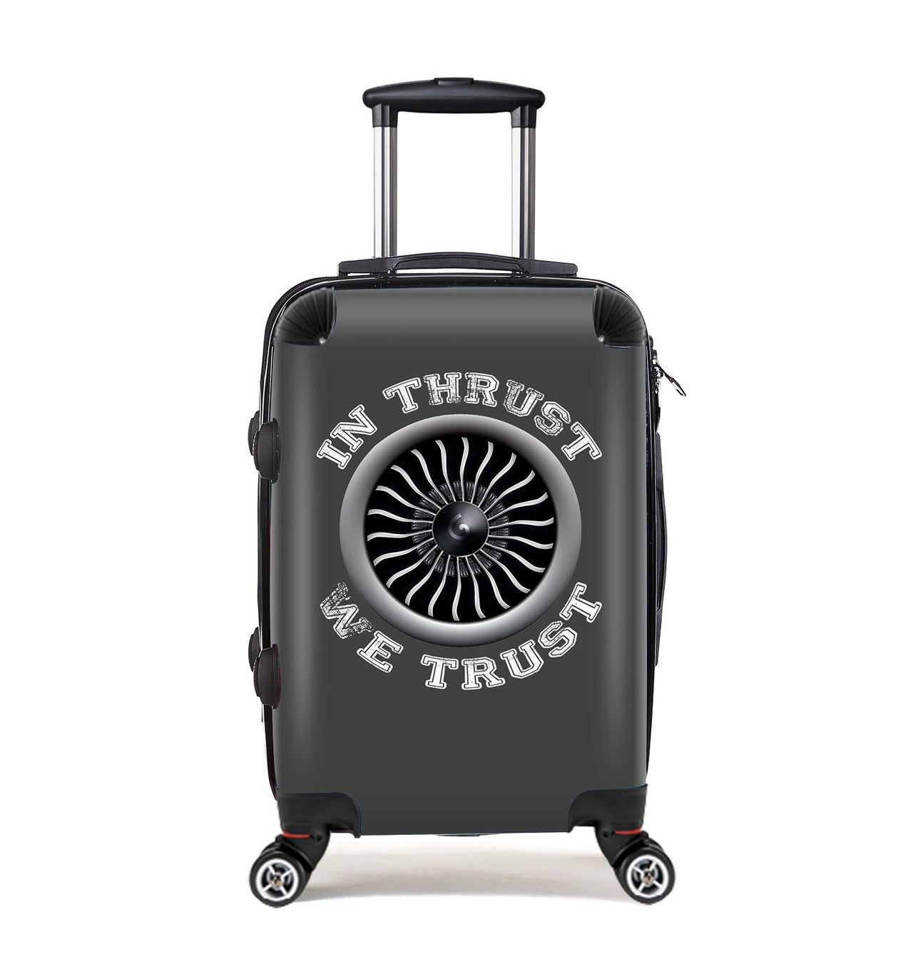 In Thrust We Trust (Vol 2) Designed Cabin Size Luggages