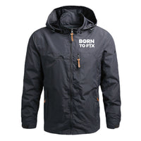 Thumbnail for Born To Fix Airplanes Designed Thin Stylish Jackets