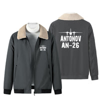 Thumbnail for Antonov AN-26 & Plane Designed Winter Bomber Jackets