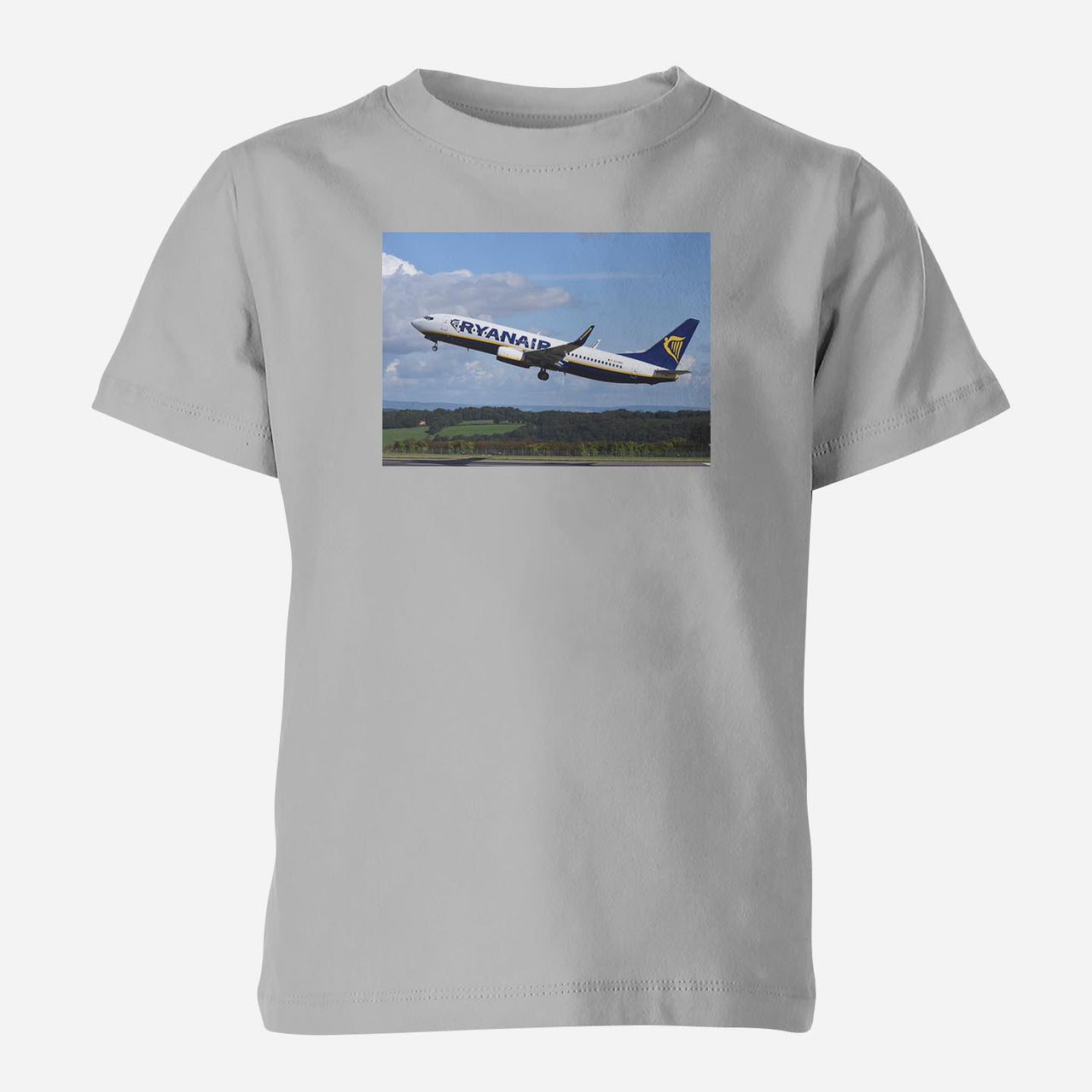 Departing Ryanair's Boeing 737 Designed Children T-Shirts