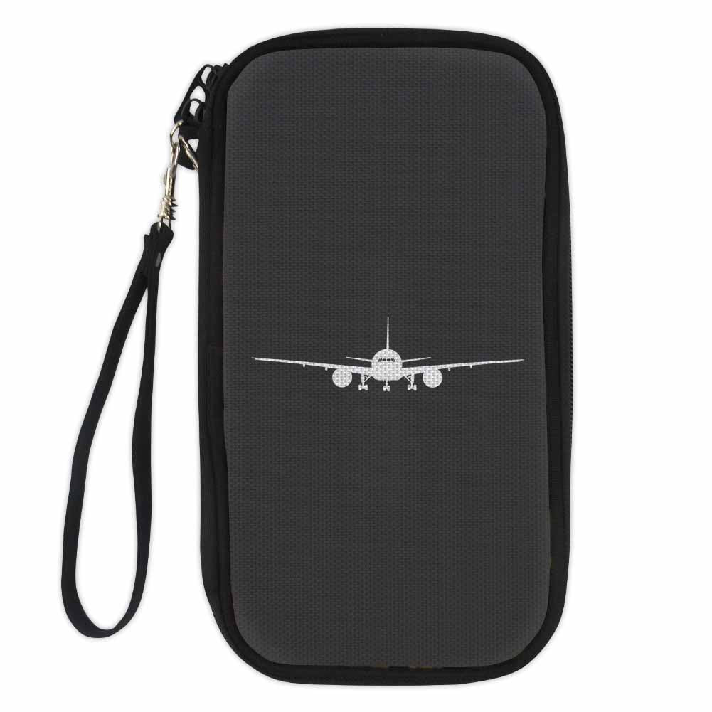 Boeing 777 Silhouette Designed Travel Cases & Wallets