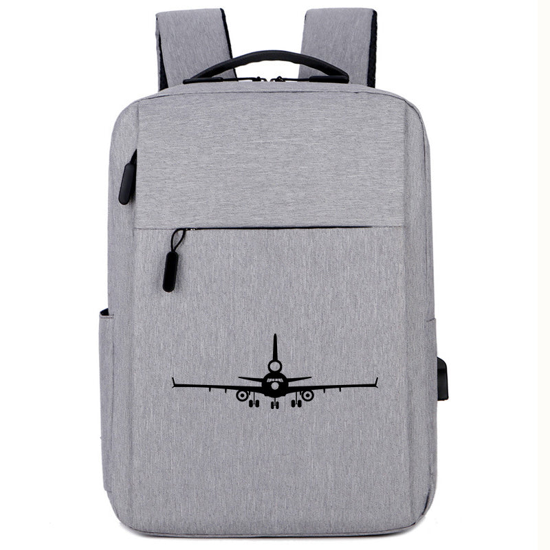 McDonnell Douglas MD-11 Silhouette Plane Designed Super Travel Bags