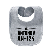 Thumbnail for Antonov AN-124 & Plane Designed Baby Saliva & Feeding Towels