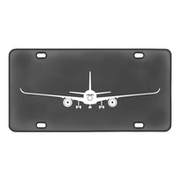 Thumbnail for Airbus A350 Silhouette Designed Metal (License) Plates